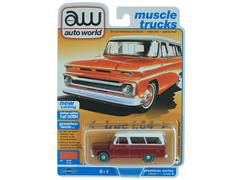 AWSP060-B-SP - Auto World 1965 Chevrolet Suburban ULTRA RED