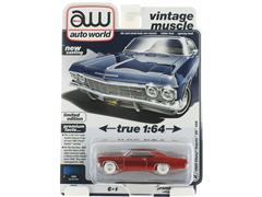 AUTO WORLD #AWSP193-A-SP - 1965 Chevrolet Impala in Ultra Red