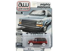 AUTO WORLD #AWSP197-A-SP - 1987 Plymouth Voyager in Ultra Red