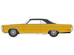 AUTO WORLD #AWSP204-A - 1971 Plymouth Fury III in Bahama Yellow - NEW TOOLING