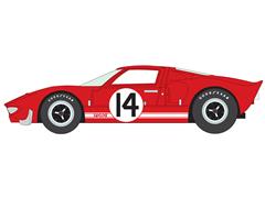 AUTO WORLD #AWSP208-A - 1965 Ford GT40 #14 in Red with White Stripes