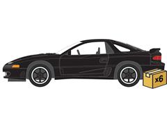 AUTO WORLD #AWSP214-A-CASE - 1993 Mitsubishi 3000GT VR-4 in Albany Black Pearl - NEW TOOLING- 6 pieces in a Non-Returnable Factory-Sealed CASE