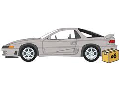 AUTO WORLD #AWSP214-B-CASE - 1993 Mitsubishi 3000GT VR-4 in Albany Black Pearl - NEW TOOLING- 6 pieces in a Non-Returnable Factory-Sealed CASE