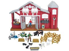 BIG COUNTRY #BC506 - Dairy Barn 38-Piece Playset - Big Country Adventure