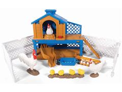 BIG COUNTRY #BC515 - Chicken Coop 11-Piece Playset - Big Country Adventure