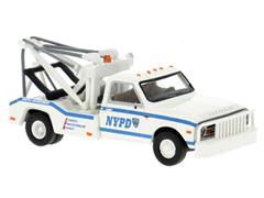 BREKINA #19668 - NYPD - 1968 Chevrolet C 30 Wrrecker