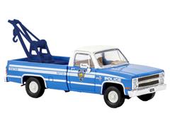 BREKINA #19672 - NYPD - 1982 Chevrolet C 10 Wrecker