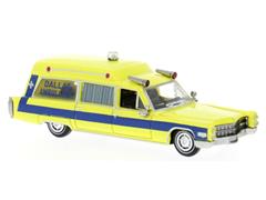 BREKINA #19779 - Dallas Ambulance - 1966 Cadillac Miller Meteor Ambulance