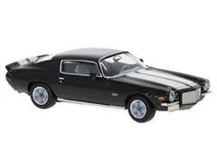 BREKINA #19919 - 1966 Chevrolet Camaro in Metallic Black with White Stripes