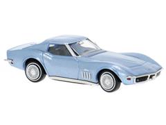 BREKINA #19990 - 1967 Chevrolet Corvette C3 in Metallic Light Blue