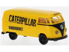 BREKINA #32795 - Caterpillar - 1960 Volkswagen T1b Box Wagon Van in Yellow