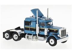 BREKINA #85718 - 1973 Peterbilt 359 in Blue and Black - Cab Only