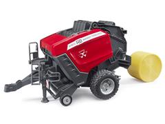 BRUDER #02039 - Massey Ferguson Round Baler RB 4180V
