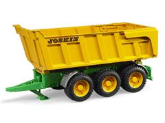 02212 - Bruder Toys Joskin 3 Axle Dump