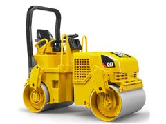 02434 - Bruder Toys Caterpillar Asphalt Roller Compactor High Impact ABS