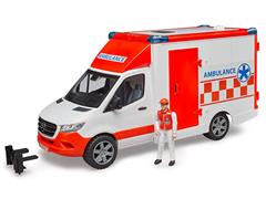 02676 - Bruder Toys Ambulance Mercedes