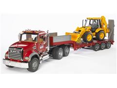 02813 - Bruder Toys MACK Granite Flatbed