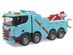 BRUDER #03553 - Scania Super 560R Heavy Tow Truck with Light and Sound - Pro Series