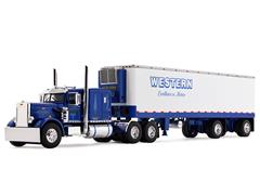 DCP #60-2285 - Western Distributing - Peterbilt Model 351 with Flat Top Sleeper
