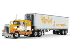 DCP #69-1860 - Fallen Flag Monfort of Colorado - Kenworth W900A with 36 Sleeper and 40 Vintage Refrigerated Trailer