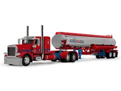 DCP #69-2148 - Sancken Custom Truck by Amcan - Peterbilt 389 with 36 Sleeper and Heil Fuel Tank Trailer - Big Rigs Series