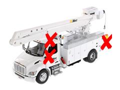 71105-X - Diecast Masters Altec Peterbilt Model 536