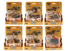 DIECAST MASTERS #84490A-CASE - Caterpillar Earth Mover Playset - 6-Piece Case