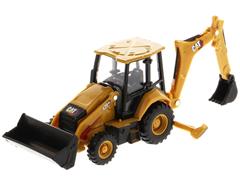 DIECAST MASTERS #84682CS - Caterpillar 420 Backhoe Loader with Interchangable Attachment