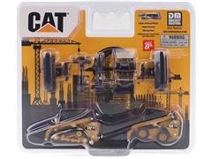 DIECAST MASTERS #84684CS - Caterpillar 272 Skid Steer and 297D2 Compact Track Loader with Interchangable Attachments