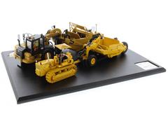 85563 - Diecast Masters Caterpillar 621K Scraper and Caterpillar