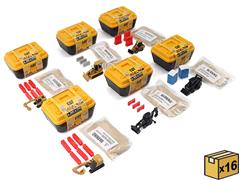 DIECAST MASTERS #85960B-MASTER - Caterpillar MINI Playset - 96-Piece MASTER