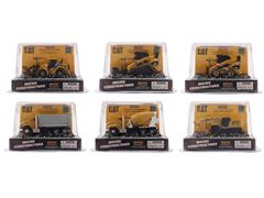 DIECAST MASTERS #85987A-SET - Caterpillar MINI Constructors - 6-Piece SET