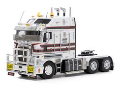 DRAKE #Z01528 - S S Heavy Haulage - Kenworth K200 Truck with 2 8 Sleeper Cab in White with Black and Red Stripes