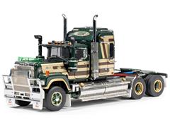 DRAKE #Z88015 - Ernest Giles - Mack Bicentennial Super-Liner Semi Truck with Sleeper Cab in Green and Gold - Cab Only