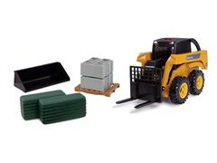 46225 - ERTL Toys John Deere Skid Loader Playset