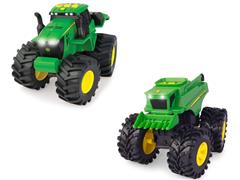 ERTL #46670-C - John Deere Monster Treads Lights and Sounds 2 Pack -