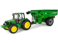 ERTL #47681 - John Deere 7430 Tractor with Grain Cart - Big Farm Series