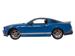 GREENLIGHT #13701 - 2012 Ford Shelby GT500 in Grabber Blue with White Stripes