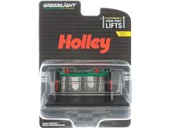 16150-C-SP - Greenlight Diecast Holley Performance Four Post Lift SPECIAL GREEN