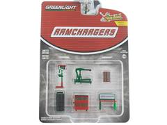 16200-C-SP - Greenlight Diecast Ramchargers Auto Body Shop SPECIAL GREEN MACHINE