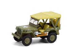 Greenlight Diecast Jeep 80th Anniversary 1940 Willys MB Jeep