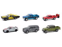 28080-CASE - Greenlight Diecast Anniversary Collection Series 13 6 Piece Assortment