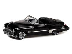 Greenlight Diecast 1949 Buick Roadmaster Convertible Black Bandit Series