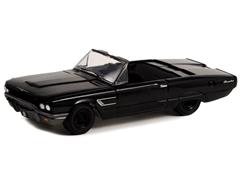 Greenlight Diecast 1965 Ford Thunderbird Convertible Black