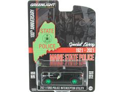 28120-E-SP - Greenlight Diecast Maine State Police 100th Anniversary