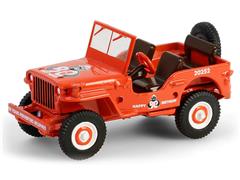 Greenlight Diecast 1944 Willys MB Smokey Bear