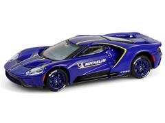 28160-F - Greenlight Diecast 2021 Ford GT Michelin 135th