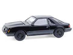 28170-F - Greenlight Diecast 1979 Ford Mustang Fastback Black