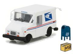 USPS - Long-Life Postal Delivery Vehicle LLV with Mailbox #29888-CASE-12