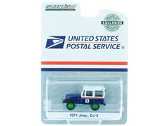 Greenlight Diecast United States Postal Service 1971 Jeep DJ